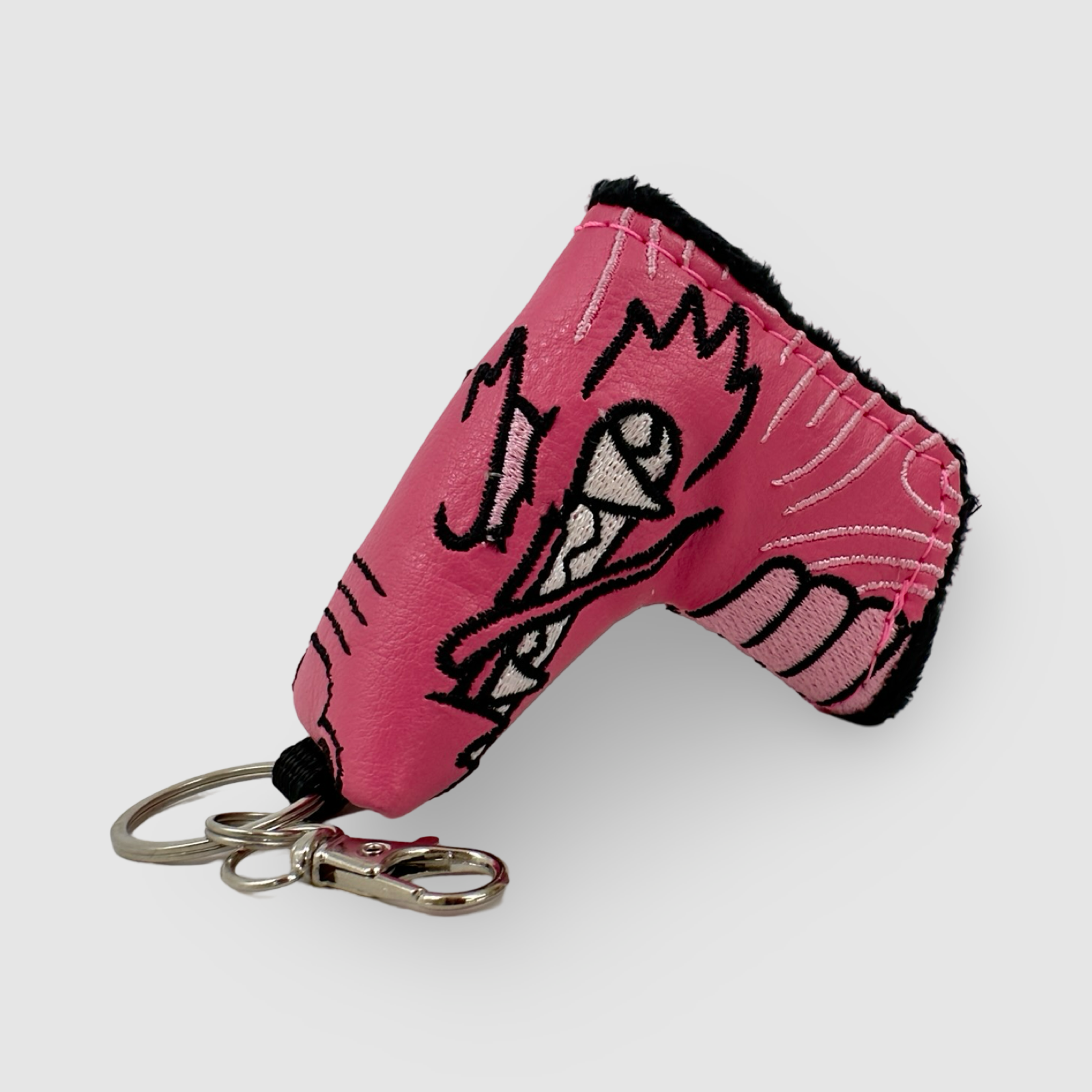 Golf headcover keychain