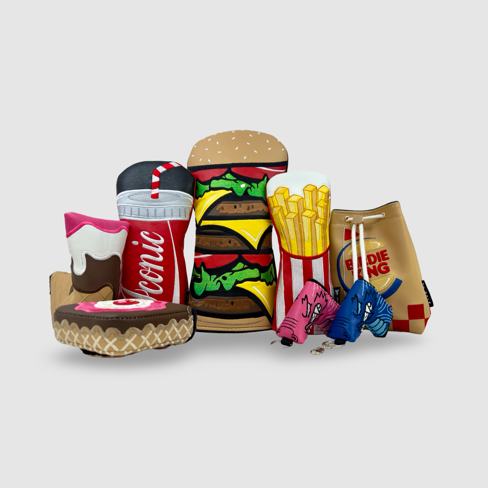 Golf headcover set collection