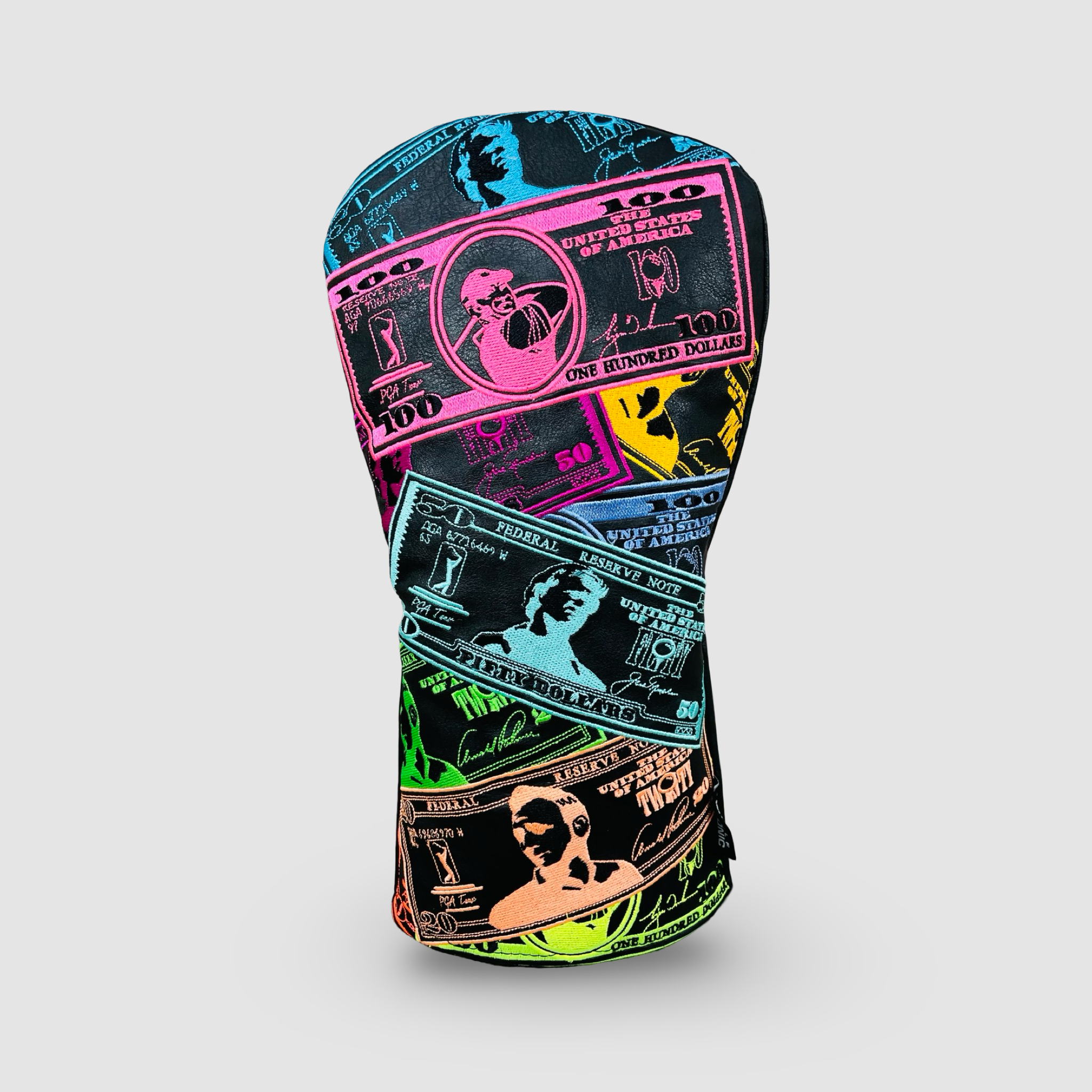 Tiger woods, jack nicklaus, arnold palmer driver headcover