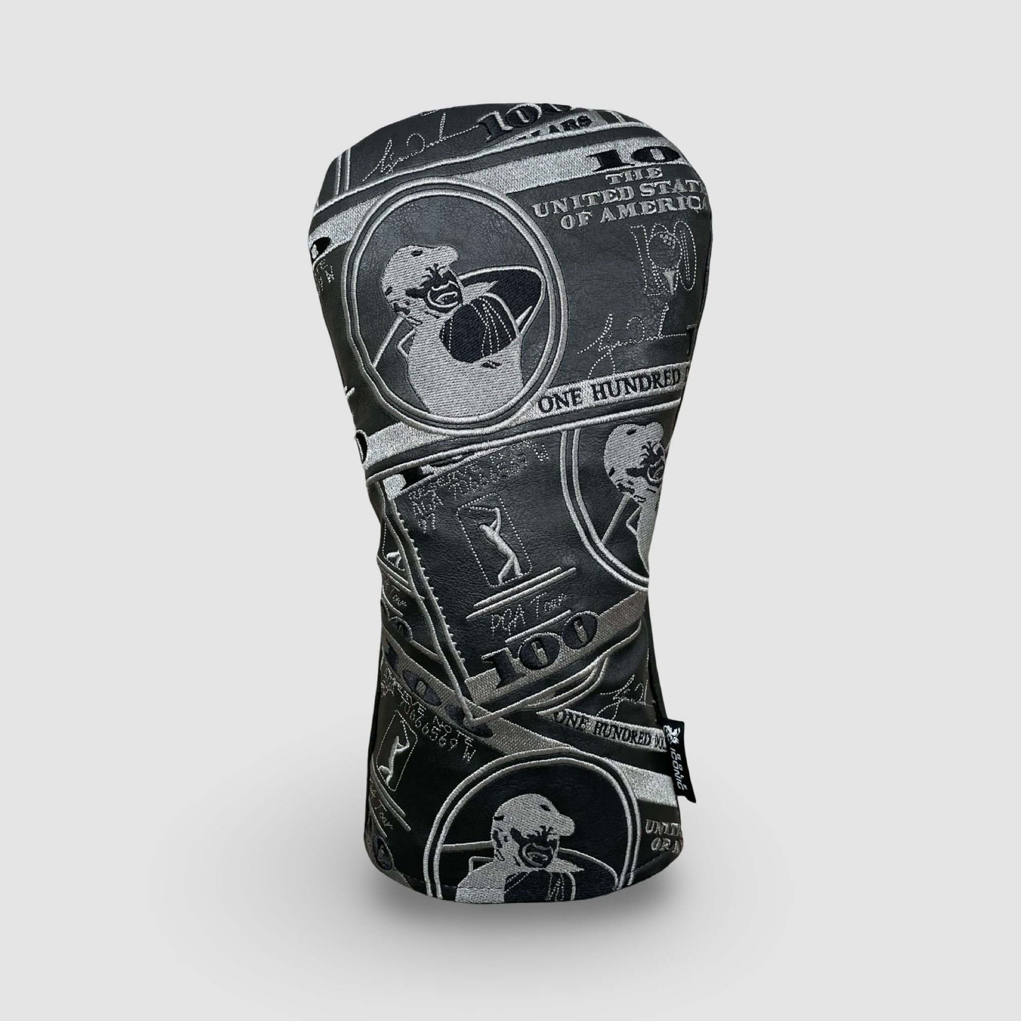 tiger woods, jack nicklaus, arnold palmer golf headcover
